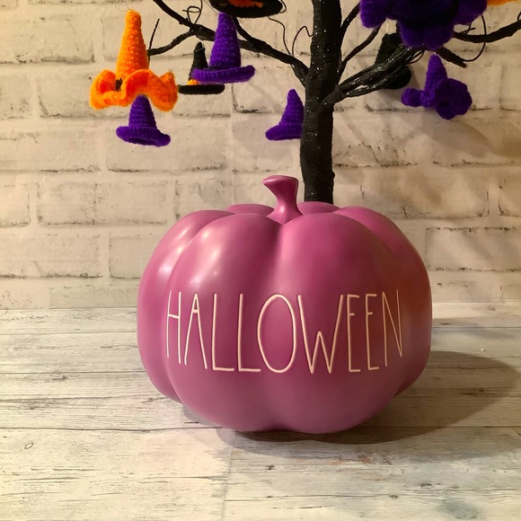 Rae Dunn Ceramic Halloween Pumpkin - Picture 2 of 5